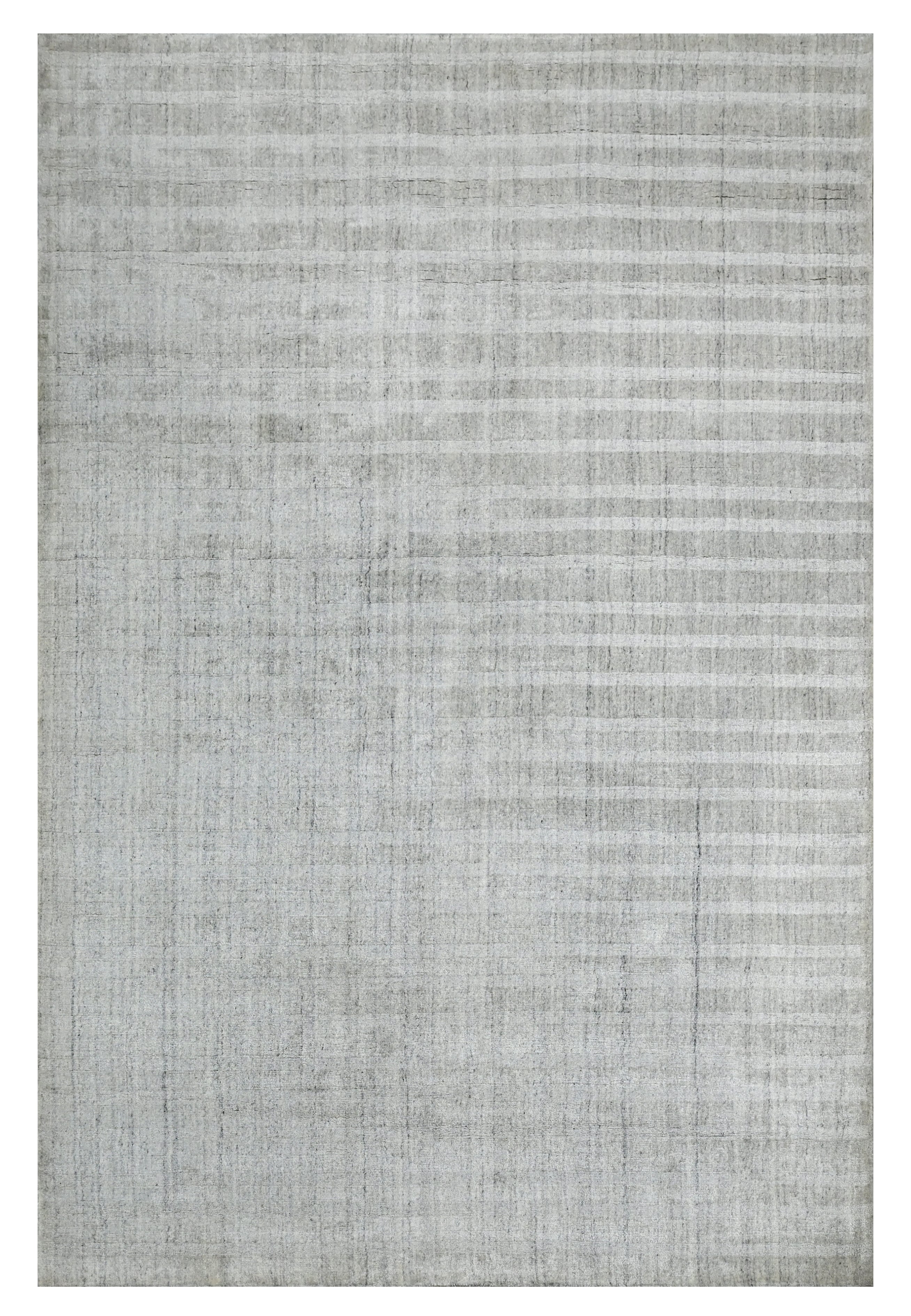 Loop Cut Stripe Viscose Rugs