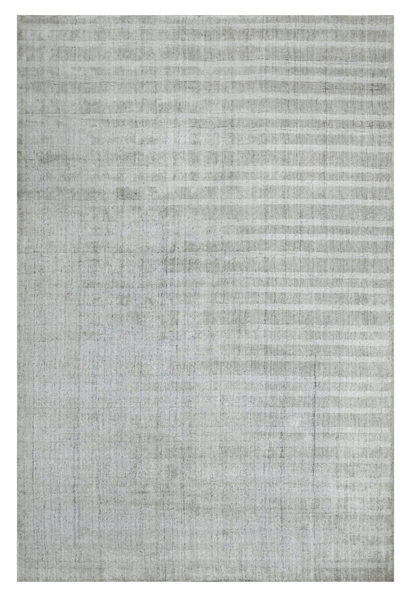 Loop Cut Stripe Viscose Rugs