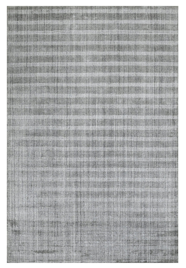 Loop Cut Stripe Viscose Rugs