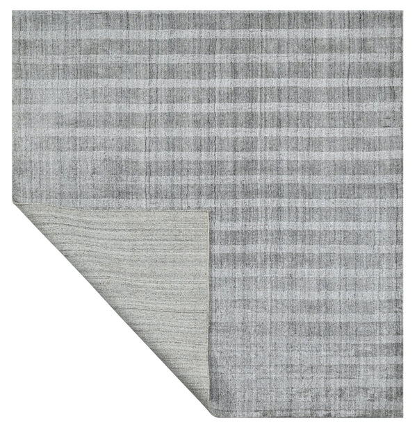 Loop Cut Stripe Viscose Rugs