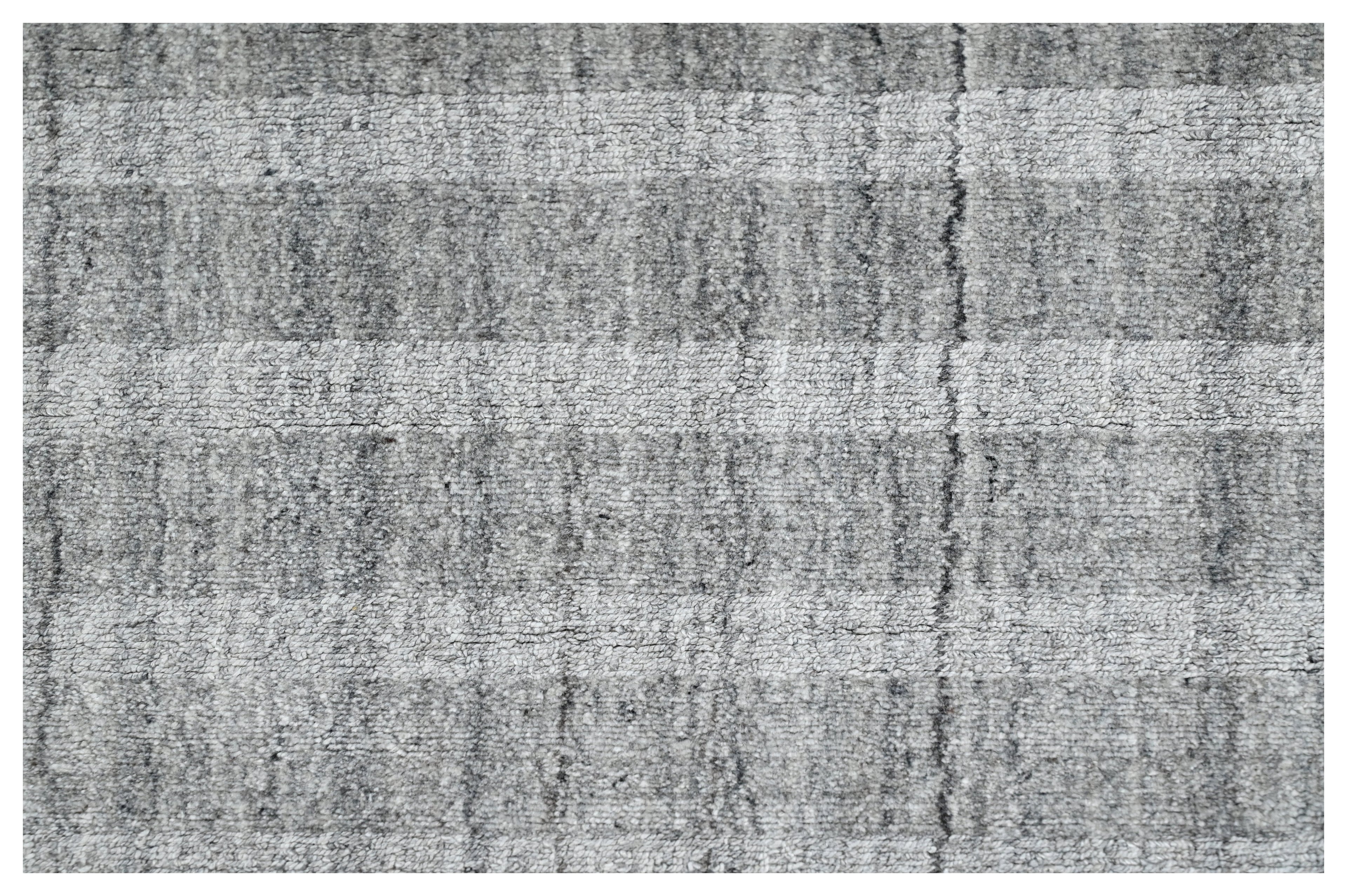 Loop Cut Stripe Viscose Rugs