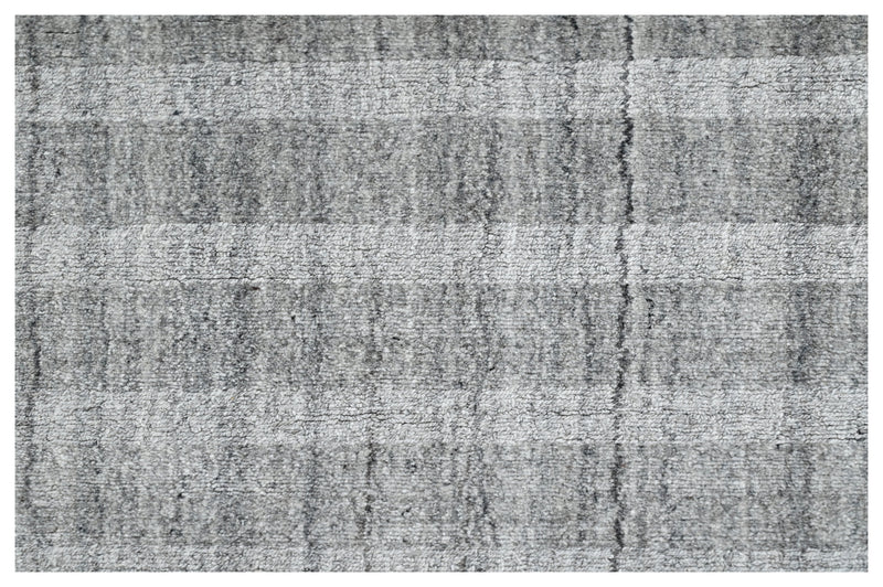 Loop Cut Stripe Viscose Rugs