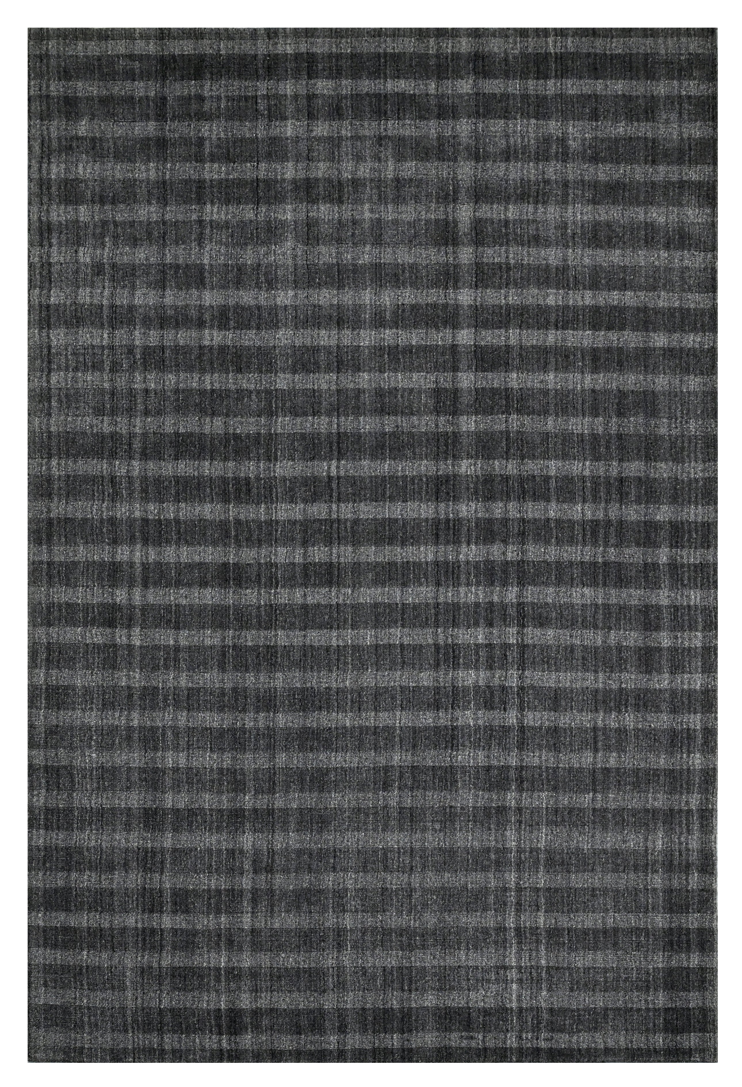 Loop Cut Stripe Viscose Rugs