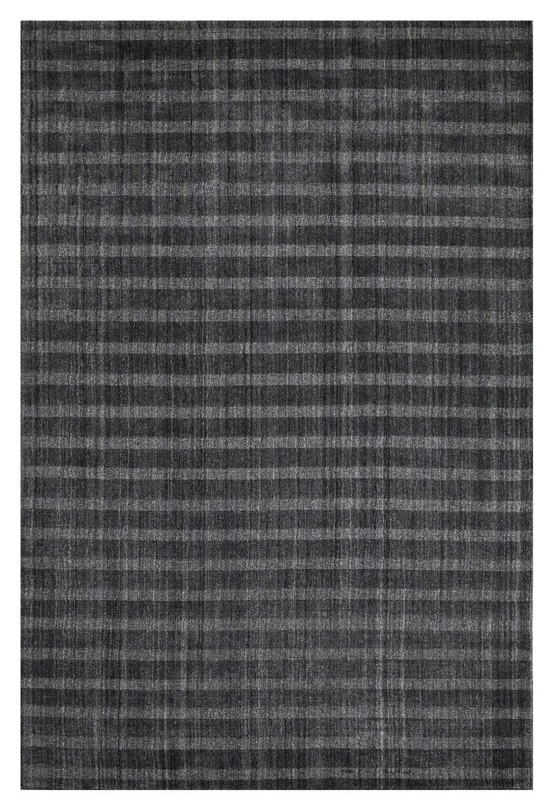 Loop Cut Stripe Viscose Rugs