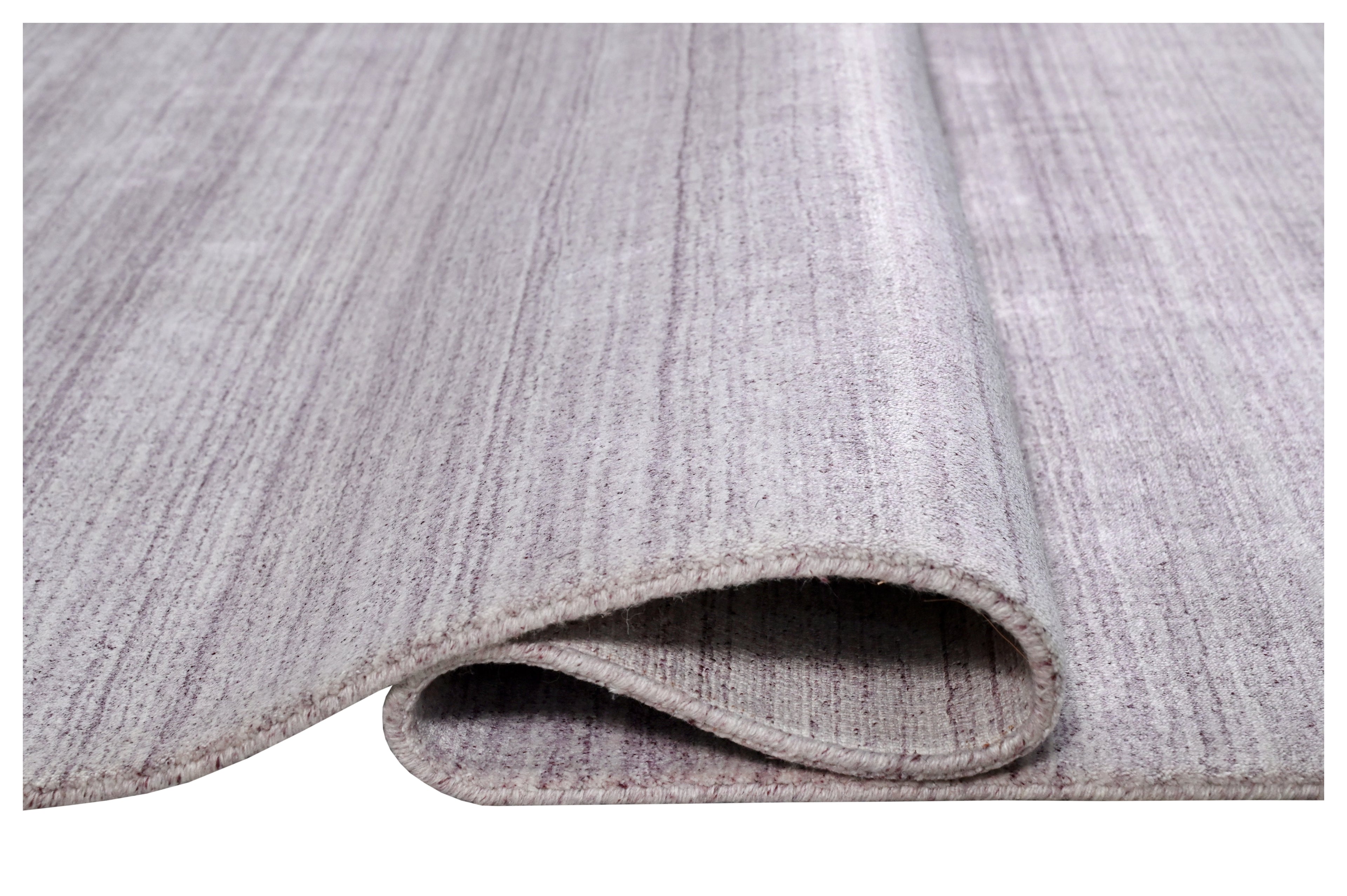 Hand Loom Plain Viscose Rugs