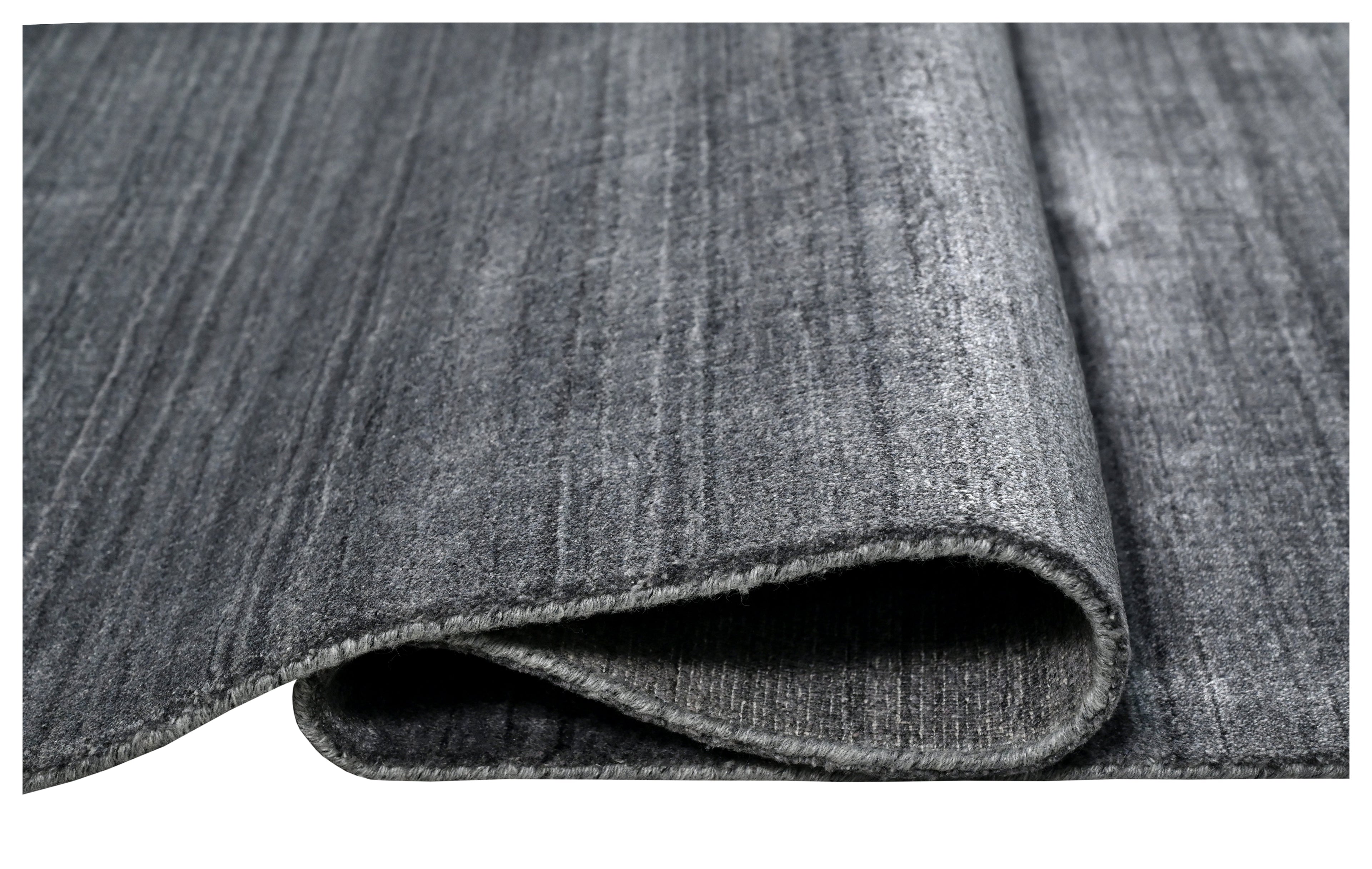 Hand Loom Plain Viscose Rugs