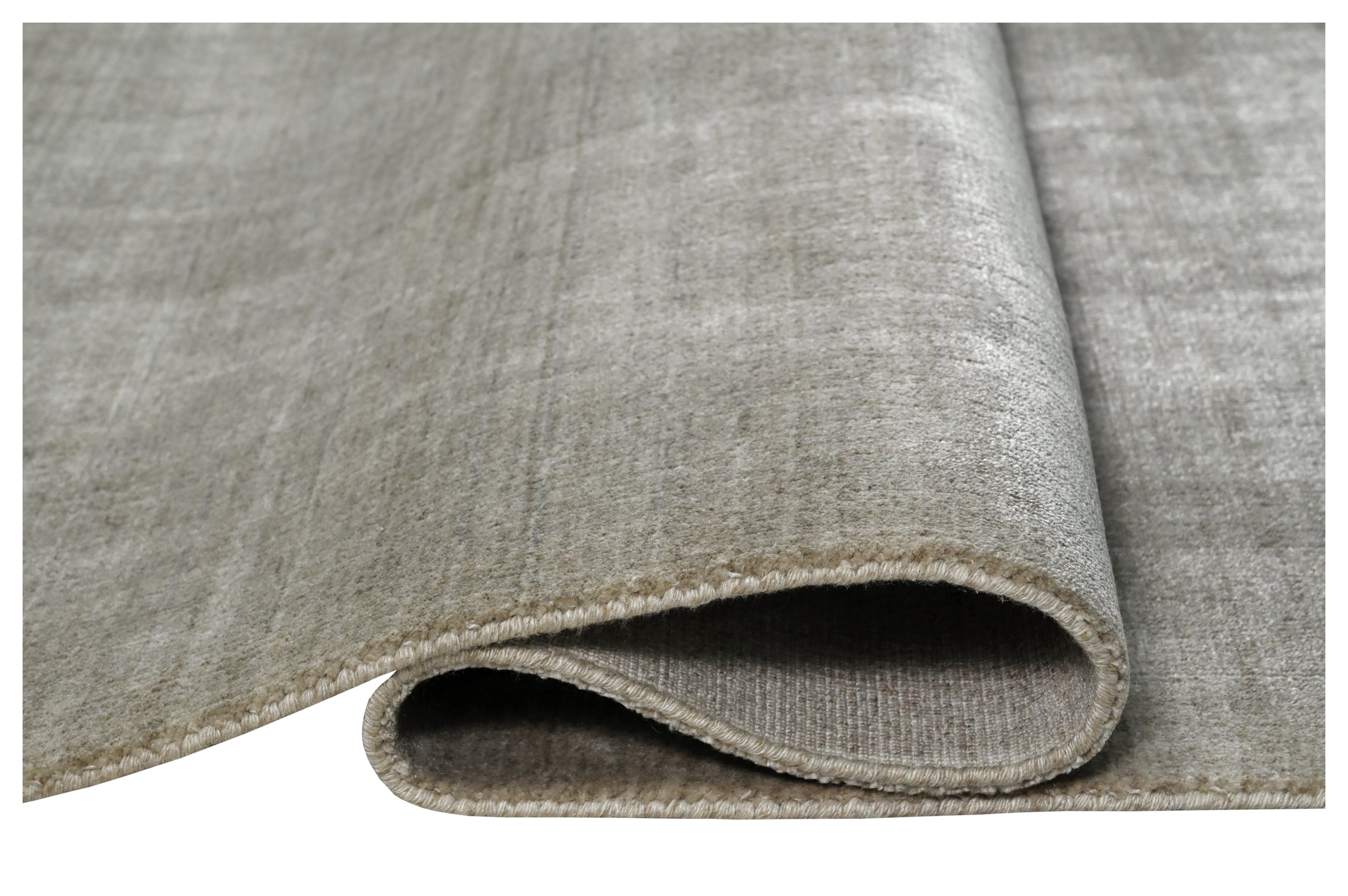 Hand Loom Plain Viscose Rugs