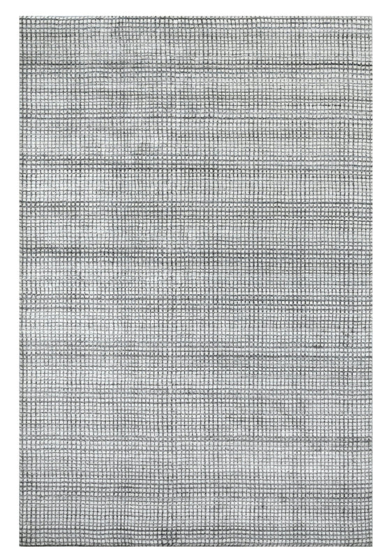 Hand Loom Small Cheque Viscose Rugs