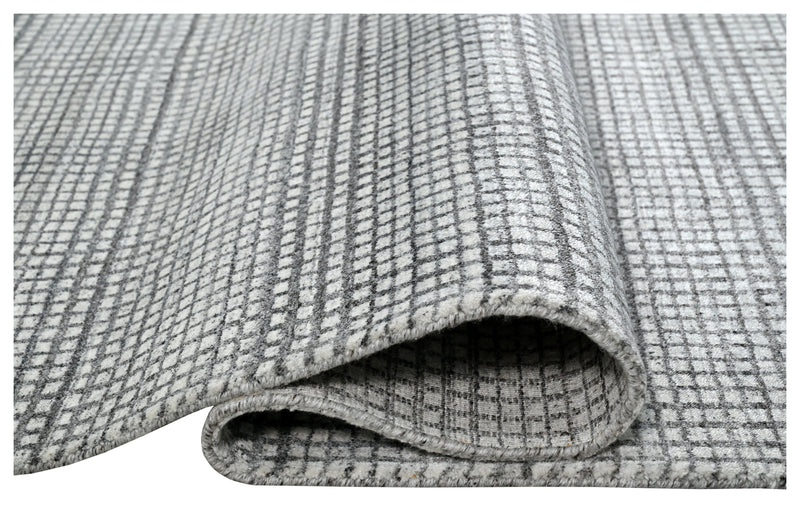 Hand Loom Small Cheque Viscose Rugs