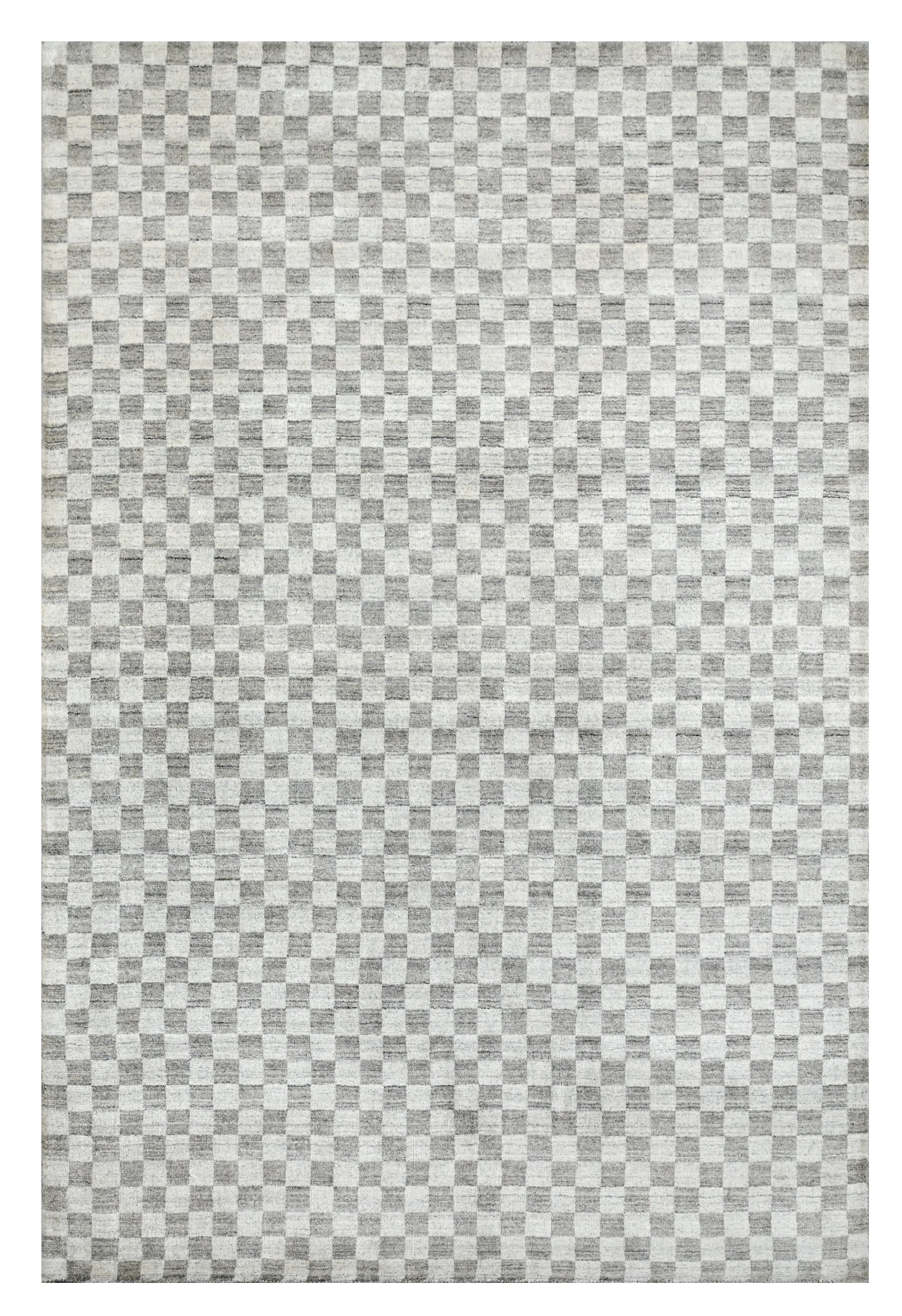 Hand Loom Cheque Viscose Rugs