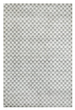 Hand Loom Cheque Viscose Rugs