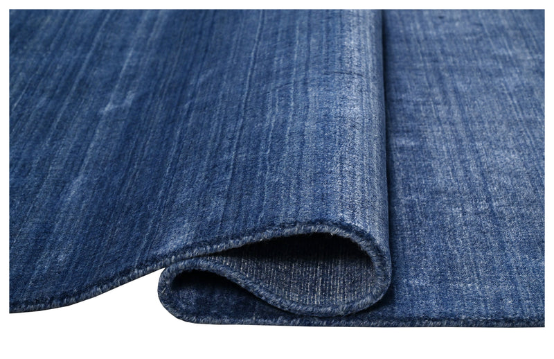 Hand Loom Plain Viscose Rugs