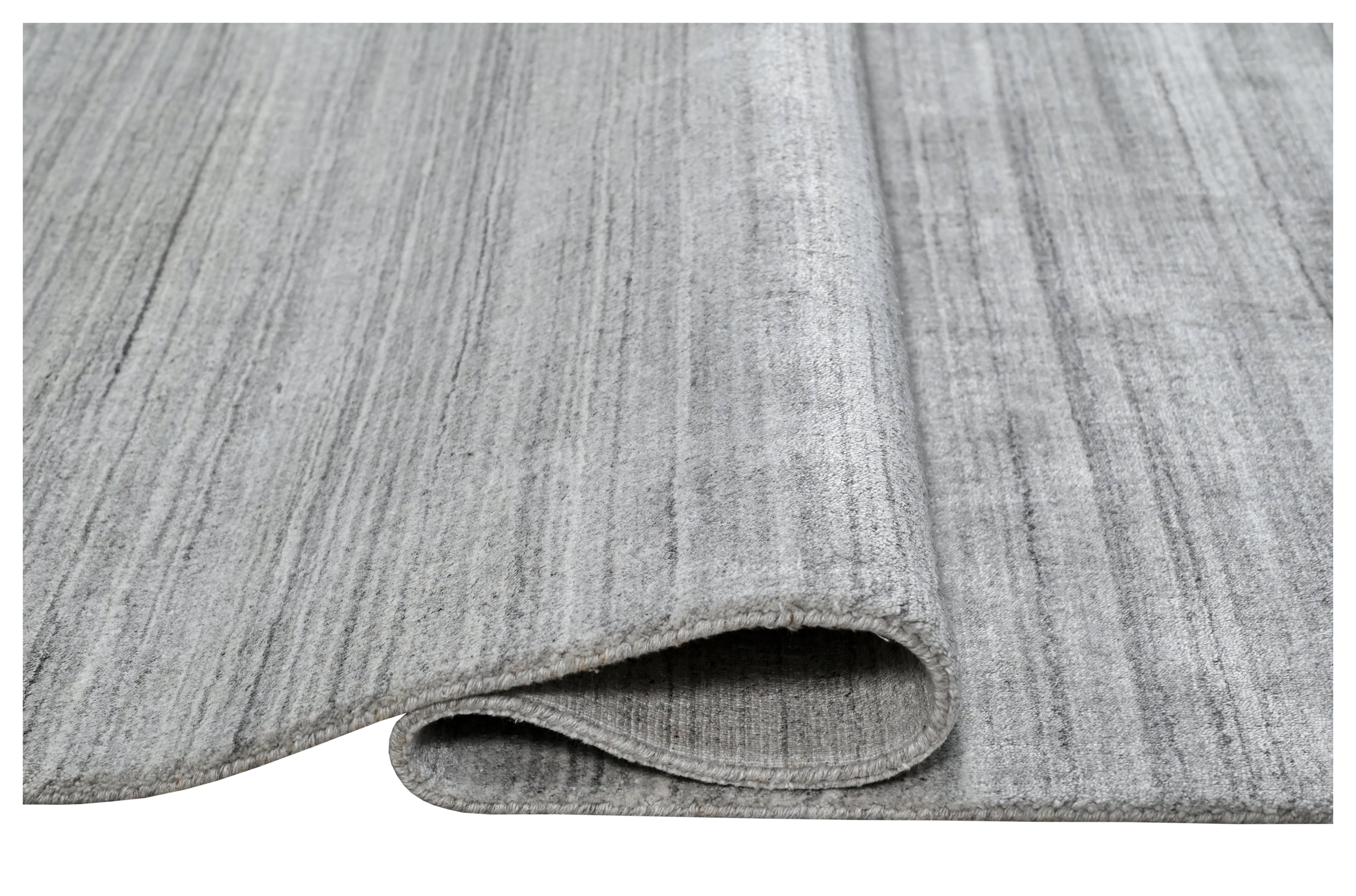 Hand Loom Plain Viscose Rugs