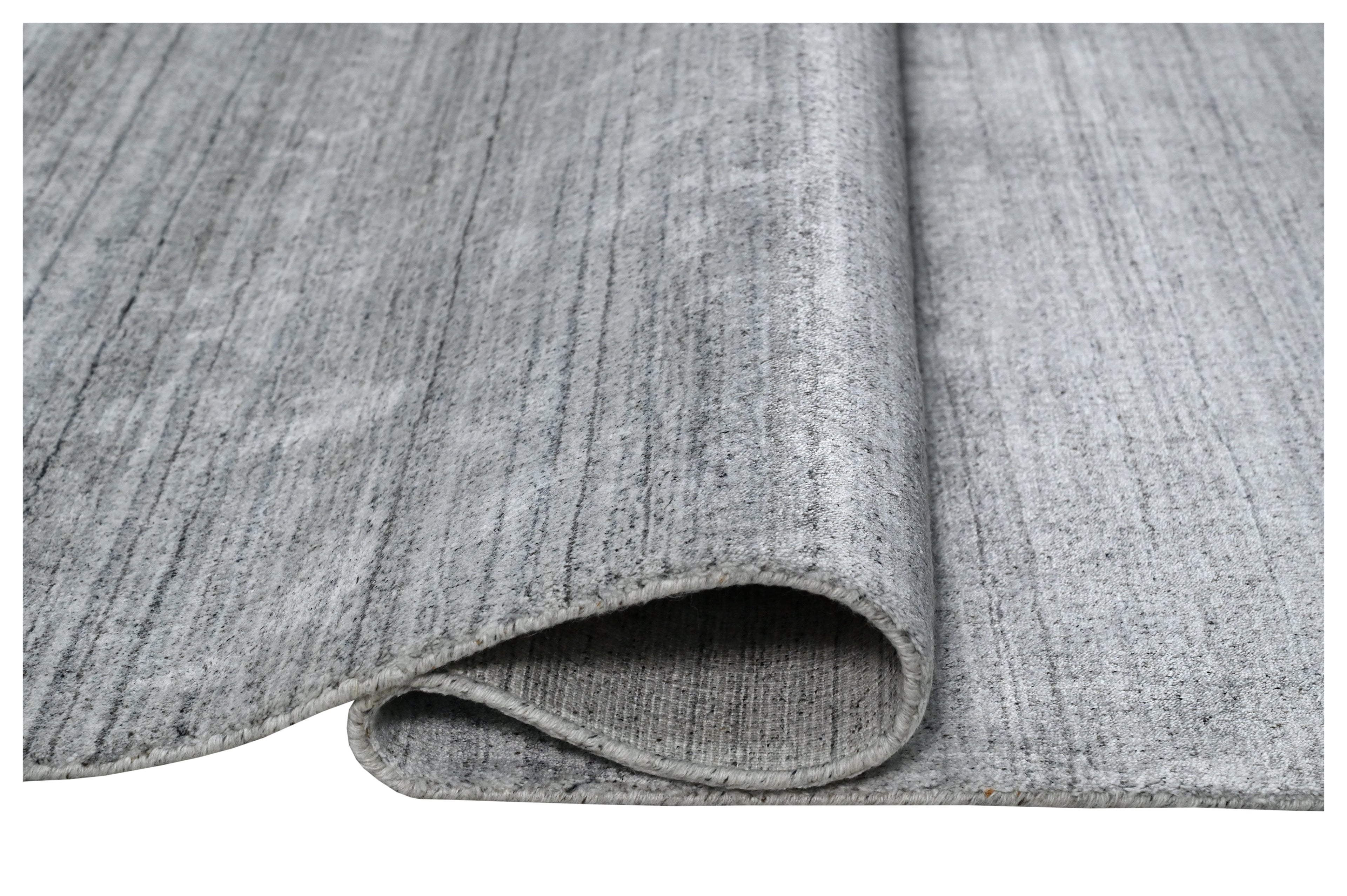 Hand Loom Plain Viscose Rugs