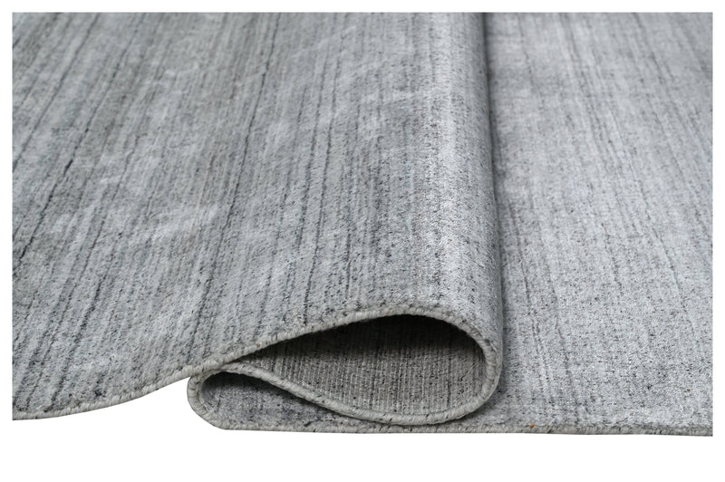 Hand Loom Plain Viscose Rugs