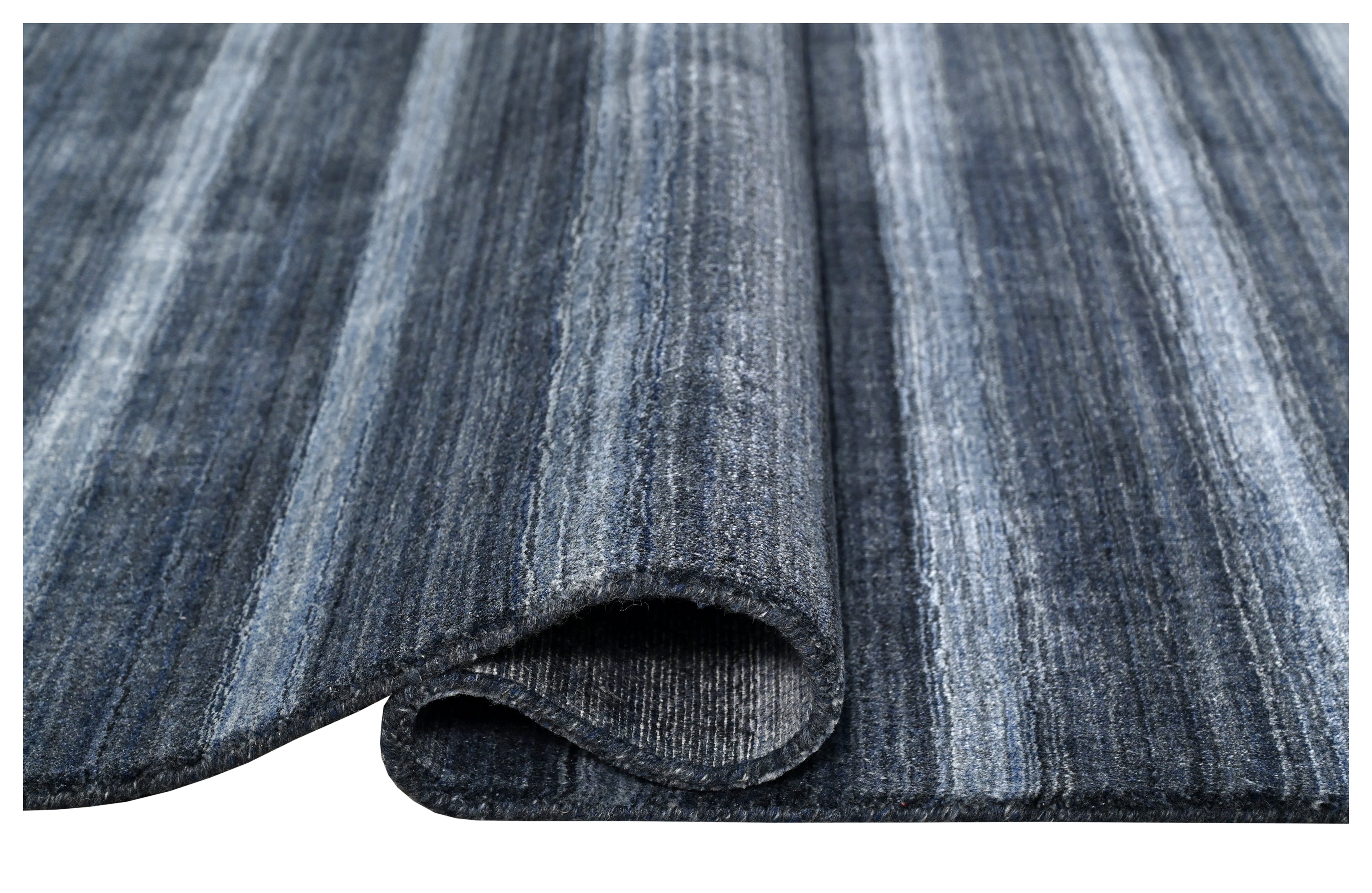 Hand Loom Stripe Viscose Rugs