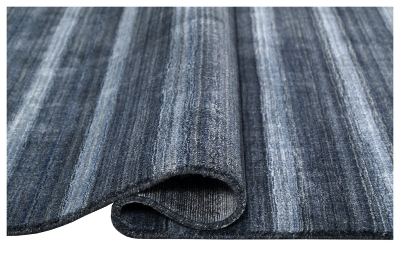 Hand Loom Stripe Viscose Rugs