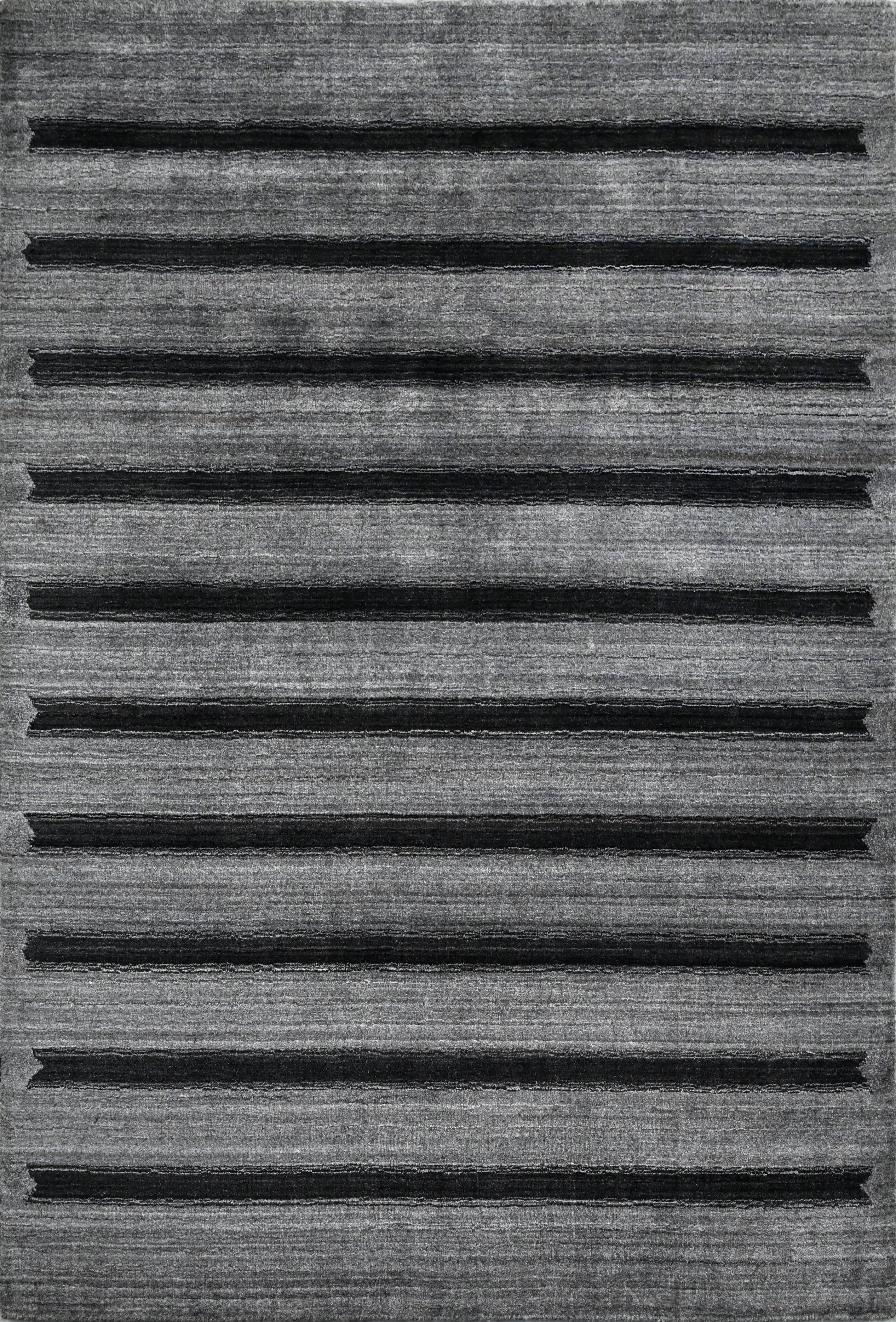 Hand Loom Stripe Viscose Rugs