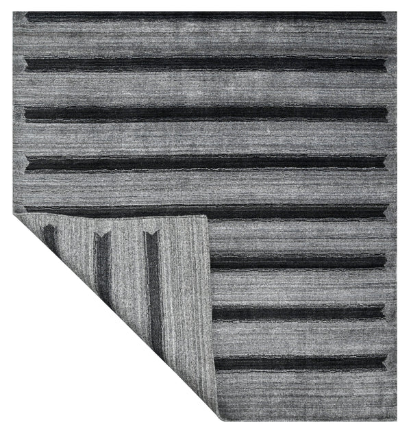 Hand Loom Stripe Viscose Rugs