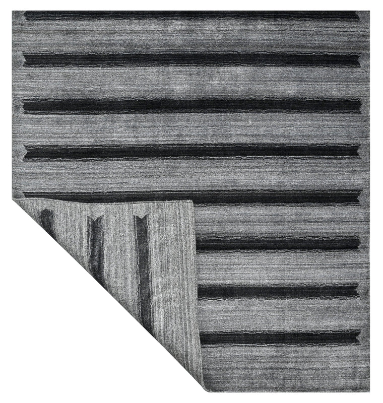 Hand Loom Stripe Viscose Rugs