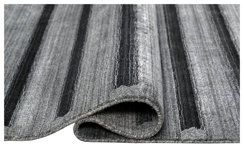 Hand Loom Stripe Viscose Rugs