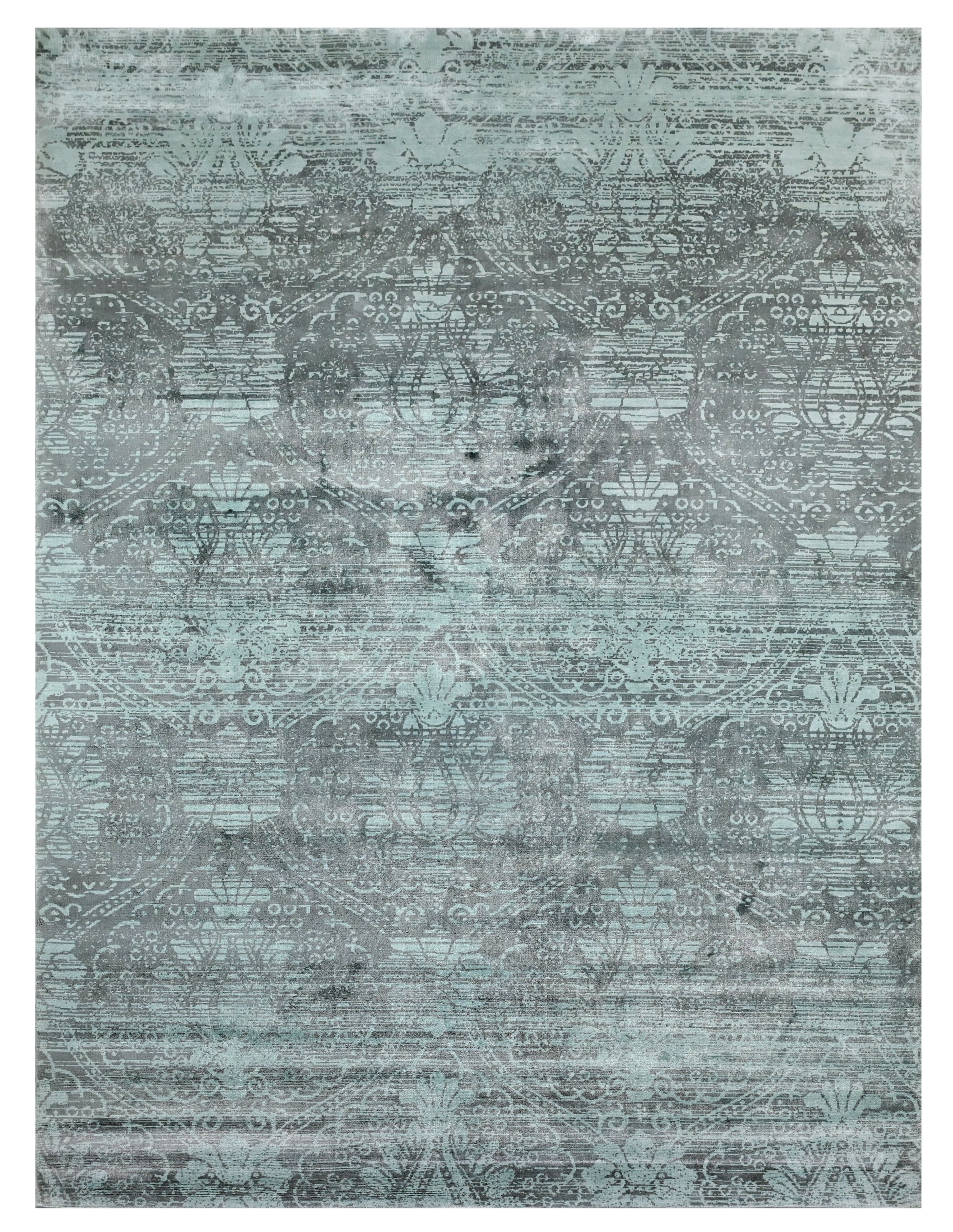 Hand Loom Printed Viscose Rugs