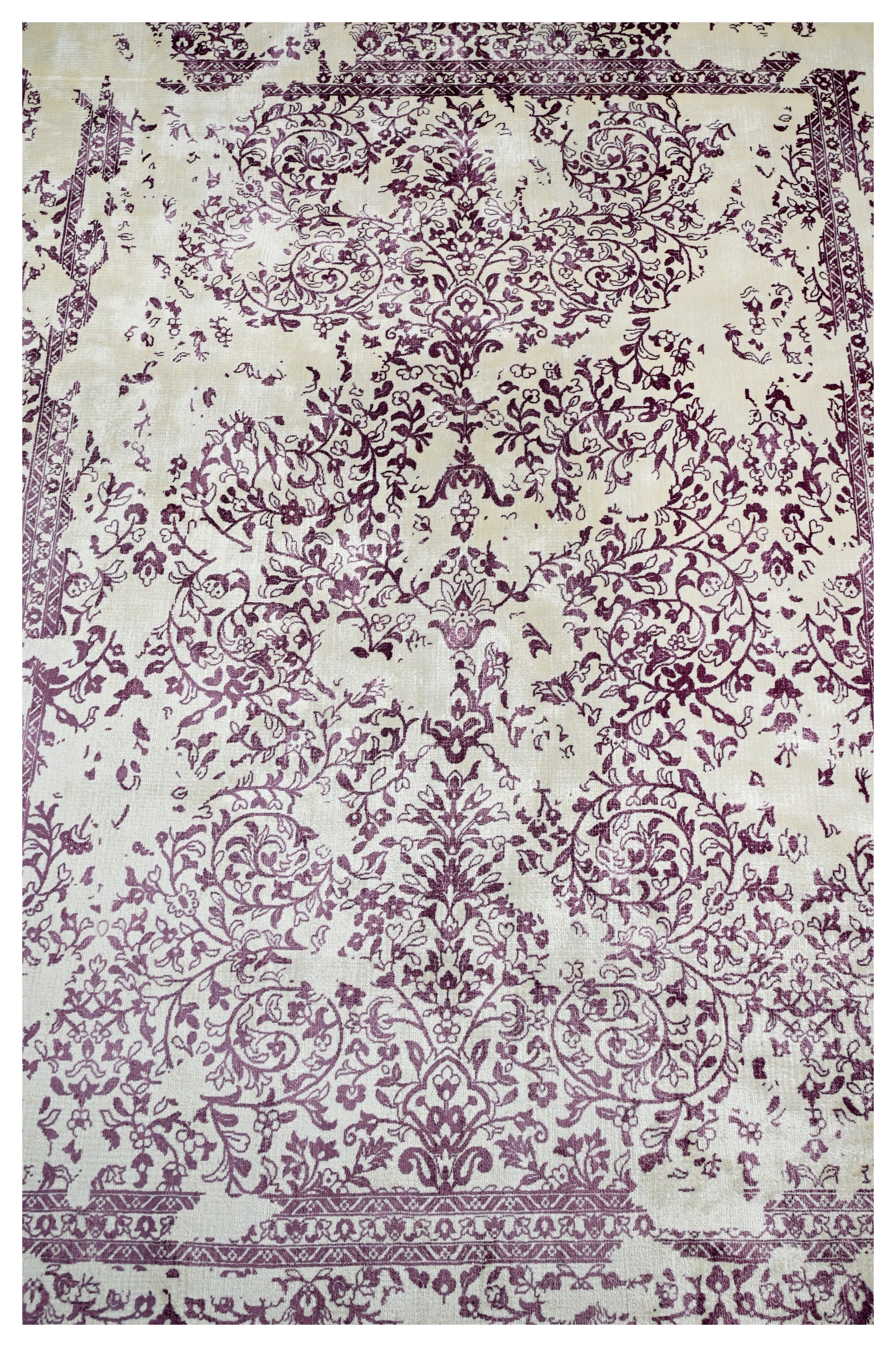 Hand Loom Printed Viscose Rugs