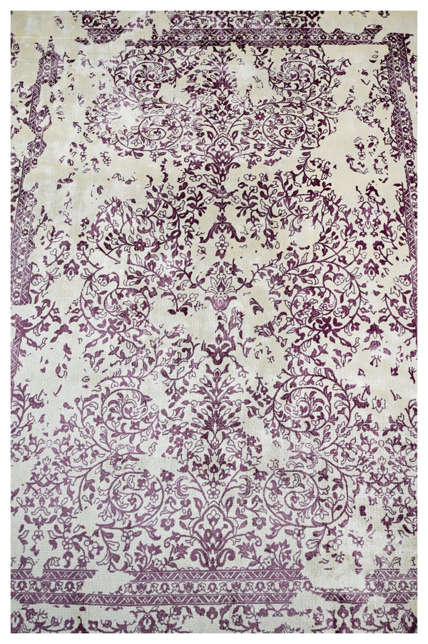 Hand Loom Printed Viscose Rugs