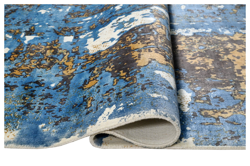 Hand Loom Printed Viscose Rugs
