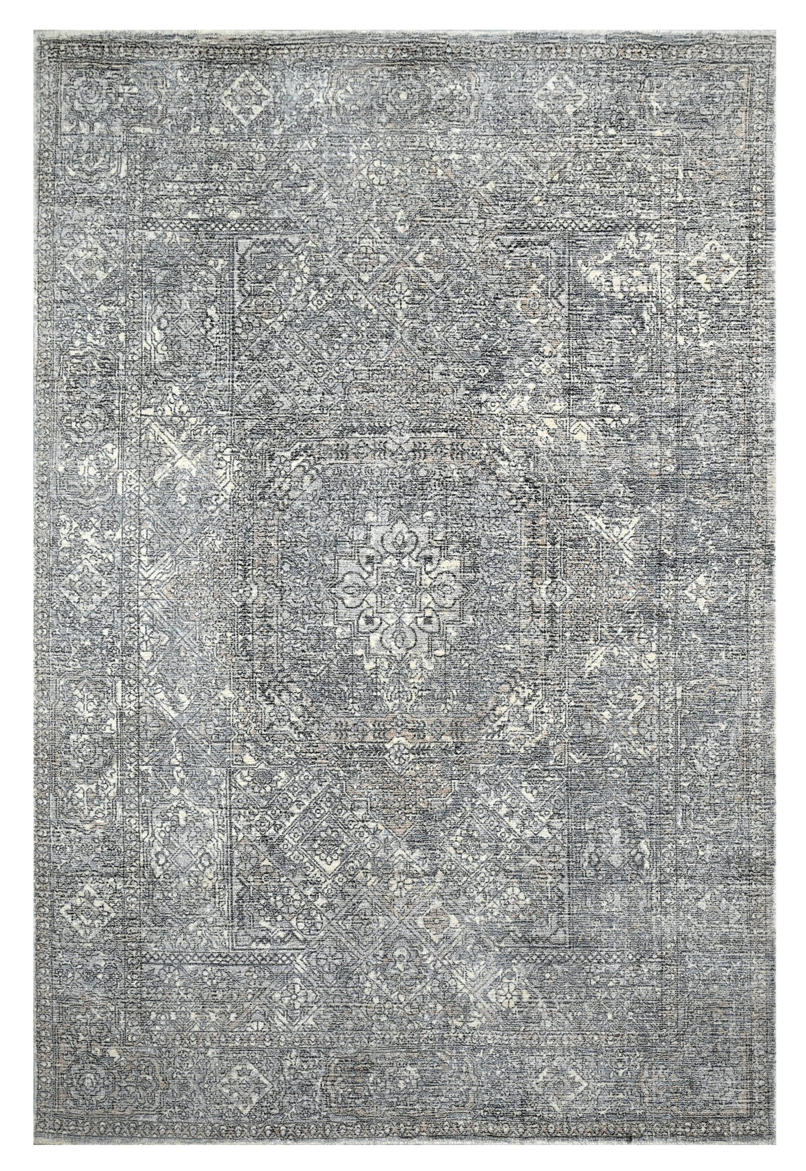 Hand Loom Printed Viscose and Woolen Rugs