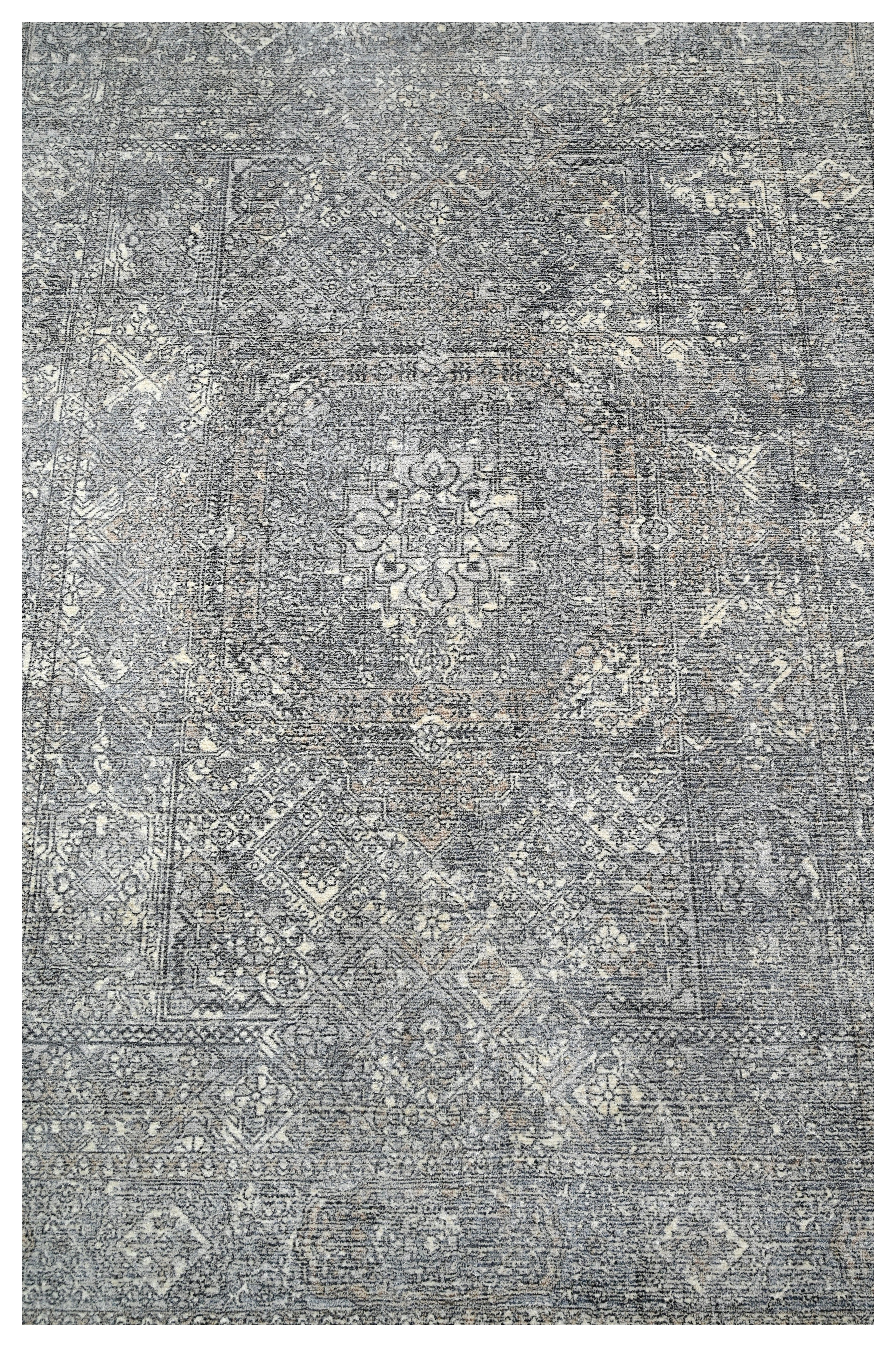 Hand Loom Printed Viscose and Woolen Rugs