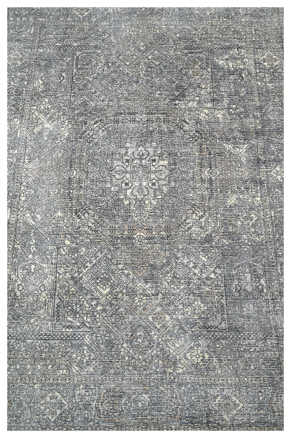 Hand Loom Printed Viscose and Woolen Rugs