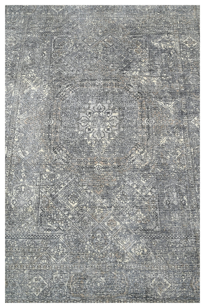 Hand Loom Printed Viscose and Woolen Rugs