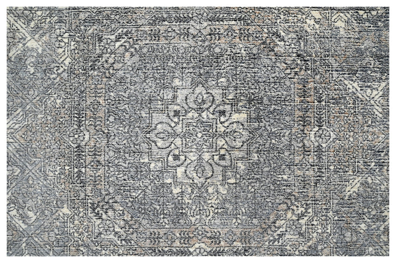Hand Loom Printed Viscose and Woolen Rugs