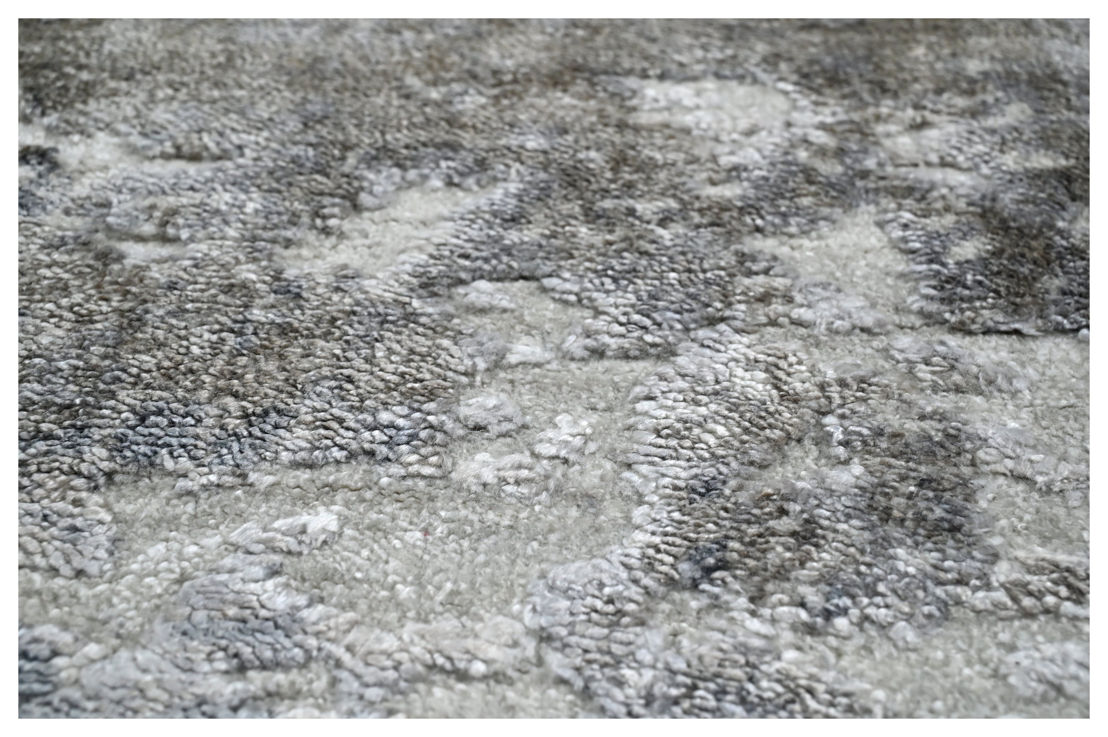 Hand Loom Printed Viscose Rugs