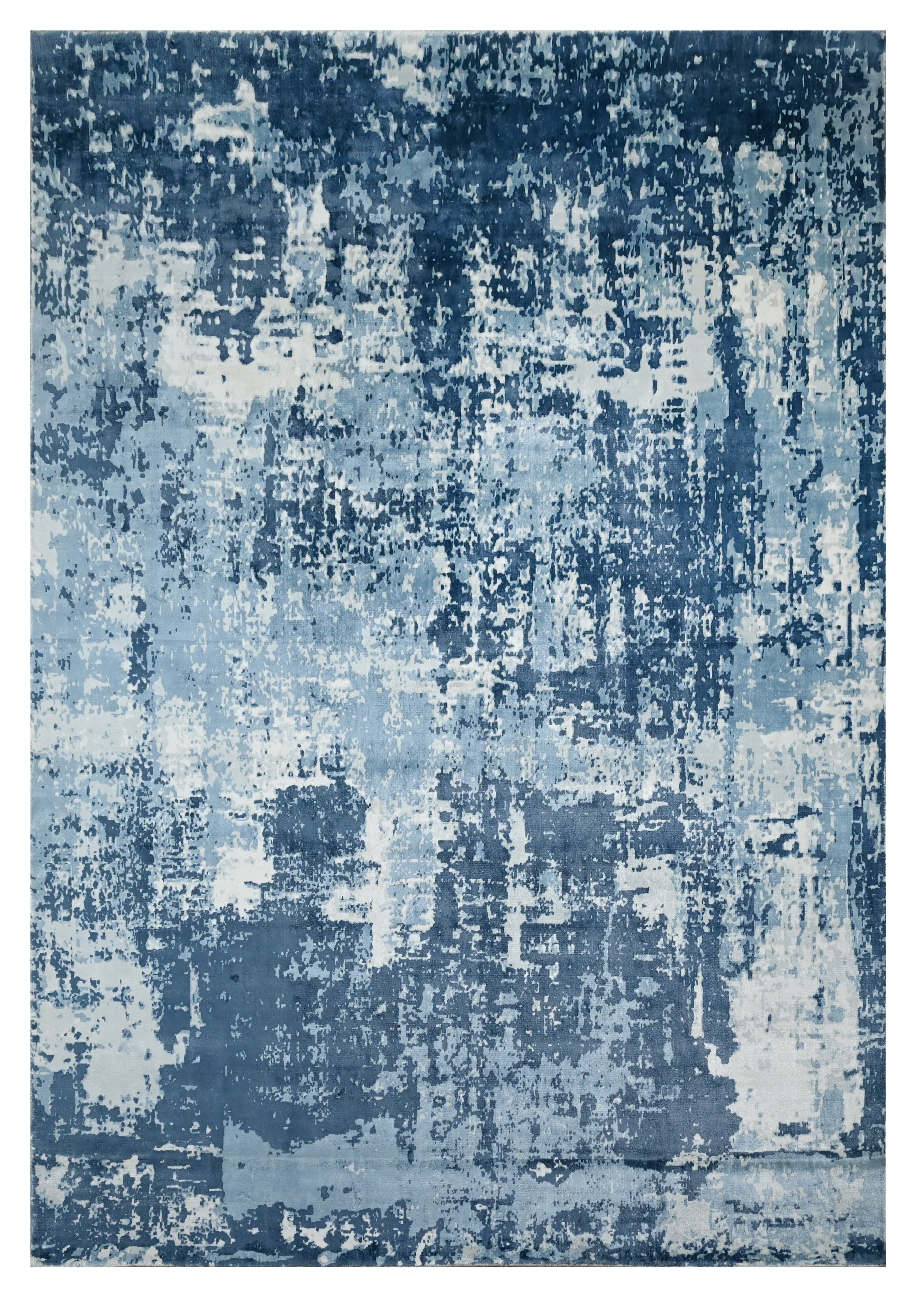 Hand Loom Printed Viscose Rugs