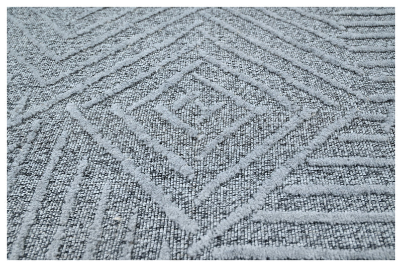 Hand Loom Low/High Polyester Rugs