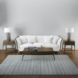Hand Loom Cheque Viscose Rugs