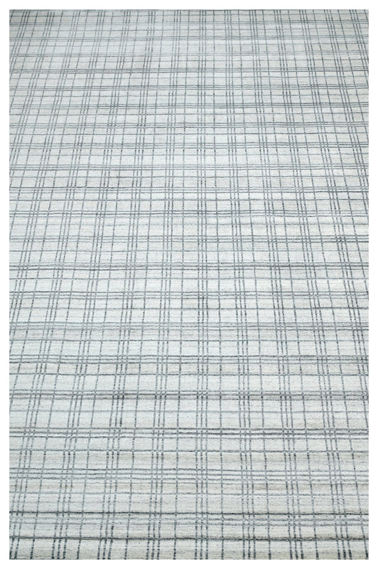 Hand Loom Cheque Viscose Rugs