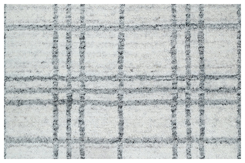 Hand Loom Cheque Viscose Rugs