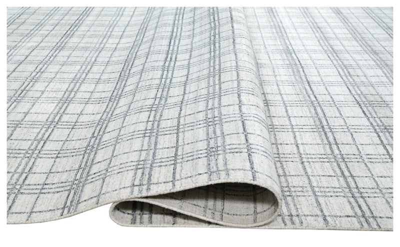 Hand Loom Cheque Viscose Rugs