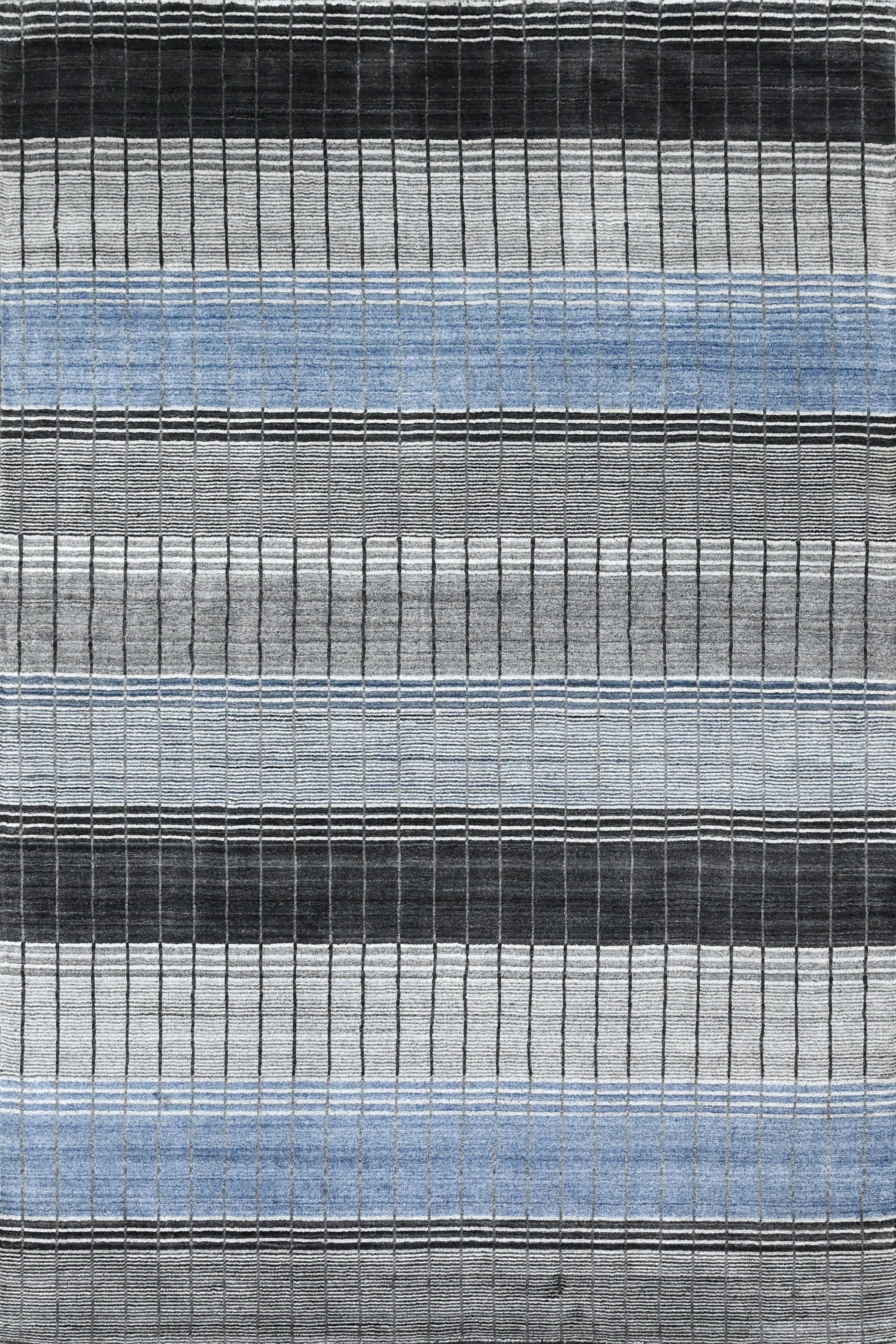 Hand Loom Stripe Viscose Rugs