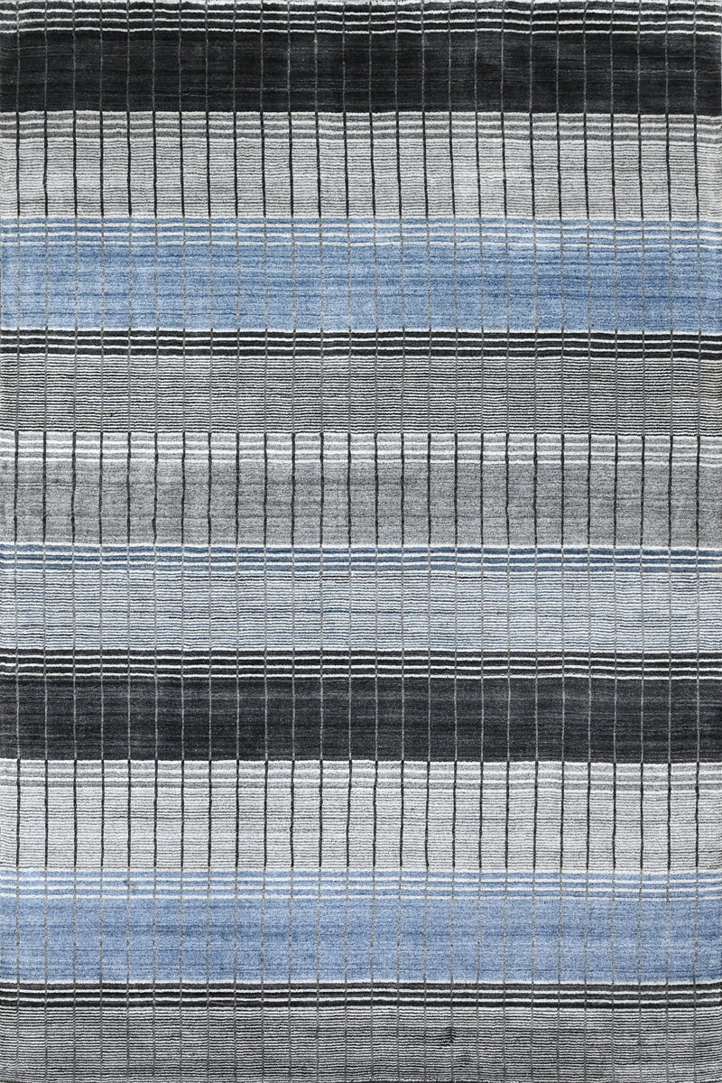 Hand Loom Stripe Viscose Rugs