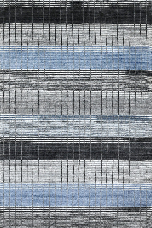 Hand Loom Stripe Viscose Rugs