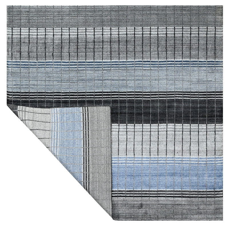 Hand Loom Stripe Viscose Rugs
