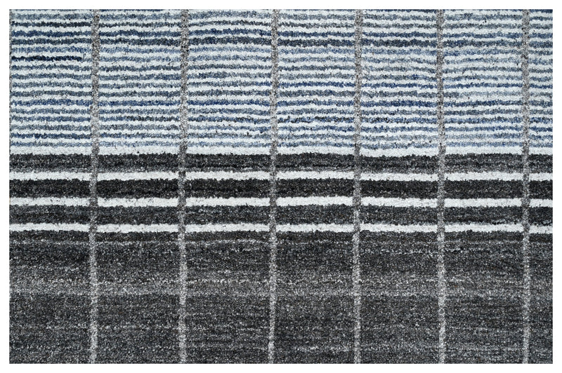Hand Loom Stripe Viscose Rugs